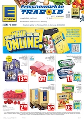 E center Supermarkt Prospekt der aktuellen Woche mit 40 Seiten, gültig von 27.07.2026 bis 01.08.2026, in Reichenberg und Umgebung Aktueller E center Supermarkt Prospekt in Reichenberg und Umgebung, "Wir lieben Lebensmittel!" mit 40 Seiten, 27.07.2026 - 01.08.2026