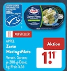 Zarte Heringsfilets von Appel im aktuellen ALDI SÜD Prospekt für 1,11 €