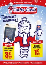 Catalogue Carter-Cash "Le froid est de retour !", 1 pages, à Épinay-sur-Seine, 27/11/2019 - 14/12/2019 Prospectus Carter-Cash "Le froid est de retour !", 1 pages, à Épinay-sur-Seine, 27/11/2019 - 14/12/2019