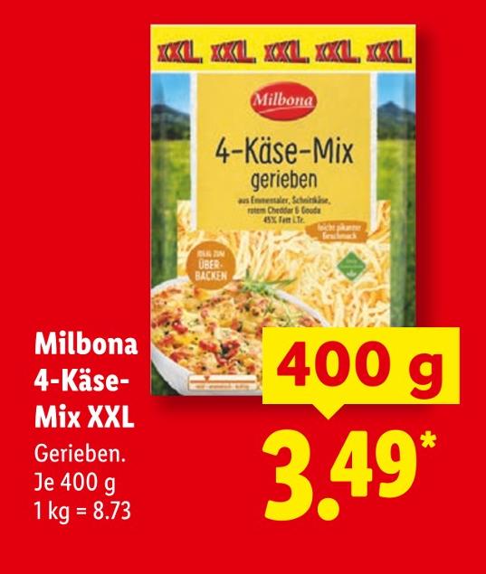 4-Käse-Mix XXL