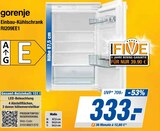 Aktuelles Einbau-Kühlschrank RI209EE1 Angebot bei expert in Norderstedt ab 333,00 €