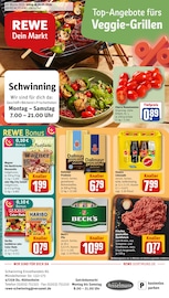 Wurst im REWE Prospekt in Kleve Aktueller REWE Prospekt mit Wurst, "Dein Markt", Seite 1