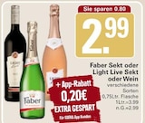 Faber Sekt Angebote bei WEZ Löhne für 2,99 €