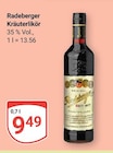 Kräuterlikör Angebote von Radeberger bei GLOBUS Zwickau für 9,49 €