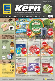 EDEKA Prospekt der Woche "Aktuelle Angebote" Seite 1, 13.10.2025 bis 18.10.2025 für Leverkusen Aktueller EDEKA Prospekt "Aktuelle Angebote" Seite 1 von 24 Seiten für Leverkusen