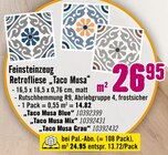 Feinsteinzeug Retrofliese „Taco Musa“ im Hornbach Prospekt Feinsteinzeug Retrofliese „Taco Musa“ im aktuellen Hornbach Prospekt für 14,82 €