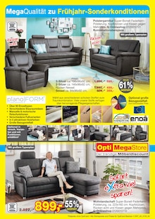 Sofa im aktuellen Opti-Megastore Prospekt (Bremerhaven) Sofa im Opti-Megastore Prospekt "Hot Sommer Sale" mit 17 Seiten (Bremerhaven)