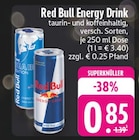 Energy Drink Angebote von Red Bull bei E center Gladbeck für 0,85 €