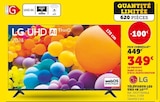 Téléviseur LED UHD 4K - LG - Super U à Strasbourg Téléviseur LED UHD 4K - LG en promo chez Super U Strasbourg à 349,00 €