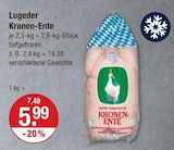 Aktuelle Ente Angebote bei V-Markt in München Aktuelles Kronen-Ente Angebot bei V-Markt in München ab 5,99 €