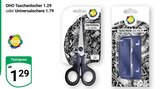 GLOBUS Erfurt - Taschenlocher oder Universalschere Angebot im Prospekt Taschenlocher oder Universalschere bei GLOBUS im Erfurt Prospekt für 1,29 €