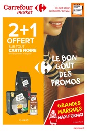 Carrefour Market Catalogue "Le bon goût des promos", 48 pages, Fécamp,  21/03/2023 - 02/04/2023