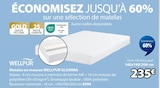 Promo Matelas en mousse WELLPUR GLOMMA à 235,00 € dans le catalogue Jysk à Le Mans