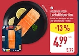 Lachsfiletportion von Golden Seafood im aktuellen ALDI Nord Prospekt für 4,99 €