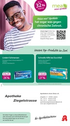 mea - meine apotheke Prospekt für Lübeck: "Unsere Juni-Angebote", 4 Seiten, 01.06.2025 - 30.06.2025