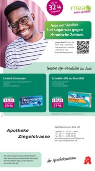 Aktueller mea - meine apotheke Prospekt "Unsere Juni-Angebote" für Lübeck Aktueller mea - meine apotheke Prospekt für Lübeck mit Seiten