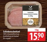 Schinkenschnitzel bei famila Nordost im Neustadt Prospekt für 15,90 €