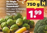 Deutscher Rosenkohl von Go Regio für 1,99 € bei Netto mit dem Scottie im Angebot Deutscher Rosenkohl von Go Regio im aktuellen Netto mit dem Scottie Prospekt