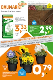 Globus-Baumarkt Prospekt für Königs Wusterhausen und Umgebung: „Immer eine Idee besser“, 16 Seiten, 08.03.2026 - 14.03.2026