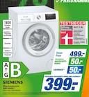 Waschmaschine WM14N297 Angebote von Siemens bei expert Kerpen für 499,00 €