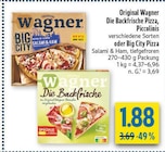 Die Backfrische Pizza im Angebot bei diska in Coburg Die Backfrische Pizza Angebote von Original Wagner bei diska Coburg für 1,88 €