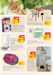 Prix et réduction Jouet chat dans le prospectus Maxi Zoo en cours Offre Jouet chat dans le catalogue Maxi Zoo du moment à la page 7