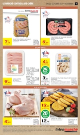 Promos Poulet dans le catalogue "-60% DE REMISE IMMÉDIATE SUR LE 2ÈME" de Intermarché Super Poulet en promo dans le catalogue Intermarché Super à la page 9