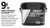 Enduit décoratif extérieur(6)(7)(8)(9) dans le catalogue E.Leclerc