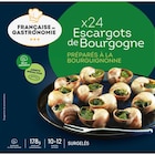 Escargots préparés surgelés - FRANÇAISE DE GASTRONOMIE à 11,80 € dans le catalogue Carrefour