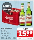Budvar bei Getränke Quelle Weydringer im Prospekt "" für 15,99 €