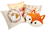 1- Housse De Coussin Imprimée Renard dans le catalogue Auchan Hypermarché