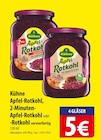 Aktuelles Kühne Apfel-Rotkohl, 2-Minuten-Apfel-Rotkohl oder Rohtkohl Angebot bei famila Nordost in Lübeck ab 5,00 €