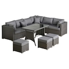 Aktuelle Blumentopf Angebote bei POCO in Pforzheim Aktuelles Outsunny Sitzgruppe dunkelgrau Polyrattan B/H/L: ca. 68x120x73 cm Angebot bei POCO in Pforzheim ab 853,99 €