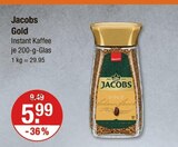 Gold von Jacobs im aktuellen V-Markt Prospekt für 5,99 €