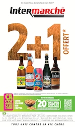 Prospectus Intermarché Super à Confolens, "2+1 OFFERT", 36 pages, 10/03/2026 - 22/03/2026