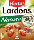 LARDONS NATURE HERTA - HERTA en promo chez Auchan Supermarché LARDONS NATURE HERTA - HERTA dans le catalogue Auchan Supermarché