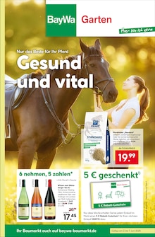 BayWa Bau- und Gartenmärkte Prospekt Hier bin ich gern mit 8 Seiten
