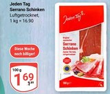 Serrano Schinken im Angebot bei GLOBUS in Ludwigshafen Serrano Schinken Angebote von Jeden Tag bei GLOBUS Ludwigshafen für 1,69 €