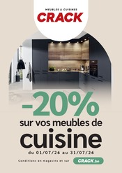 Promos Cuisine dans le catalogue "SOLDES jusqu'à -70%" de Crack Cuisine en promo dans le catalogue Crack à la page 41
