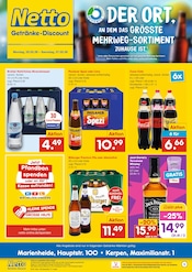 Netto Marken-Discount Discounter Prospekt der aktuellen Woche mit 6 Seiten, gültig von 02.02.2026 bis 07.02.2026, in Kerpen und Umgebung Aktueller Netto Marken-Discount Discounter Prospekt in Kerpen und Umgebung, "DER ORT, AN DEM DU IMMER AUSGEZEICHNETE PREISE FINDEST." mit 6 Seiten, 02.02.2026 - 07.02.2026