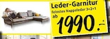 Leder-Garnitur bei Polstermöbel Fischer im Bad Reichenhall Prospekt für 1.990,00 €