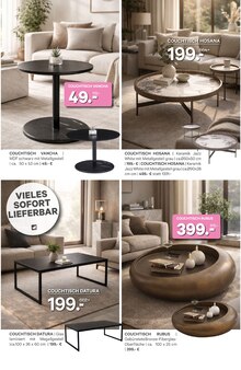 Wohnzimmertisch im Kabs Prospekt "FRÜHLINGSRABATTE BIS ZU 45%" mit 60 Seiten (Leipzig)