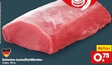 Schweine-Lachs/Schälbraten Angebote bei Netto Marken-Discount Halberstadt für 0,75 €
