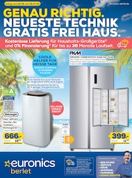 Der aktuelle EURONICS Prospekt GENAU RICHTIG. NEUESTE TECHNIK GRATIS FREI HAUS.