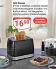 Toaster Angebote von OHO bei GLOBUS Neubrandenburg für 16,99 €