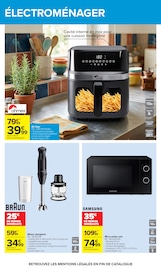 Promos Friteuse dans le catalogue "PIQUE-NIQUE" de Carrefour Friteuse en promo dans le catalogue Carrefour à la page 72