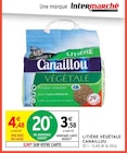 Litière Végétale - CANAILLOU dans le catalogue Intermarché