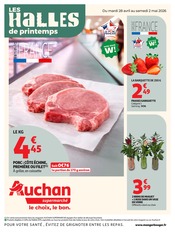 Catalogue Supermarchés Auchan Supermarché en cours à Cernay et alentours, "LES HALLES de printemps", 12 pages, 28/04/2026 - 04/05/2026