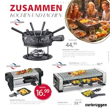 Raclette im aktuellen ZurbrĂĽggen Prospekt (Essen) Raclette im ZurbrĂĽggen Prospekt "VON ALLEM NUR DAS BESTE" mit 108 Seiten (Essen)
