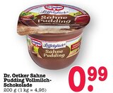 Aktuelles Sahne Pudding Vollmilch-Schokolade Angebot bei E center in Heidelberg ab 0,99 €